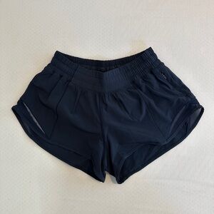 Lululemon Hotty Hot Shorts 2.5” in Navy Color Size 4